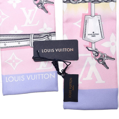 Louis Vuitton Silk Monogram Escale Confidential Bandeau Pink 4 of 4