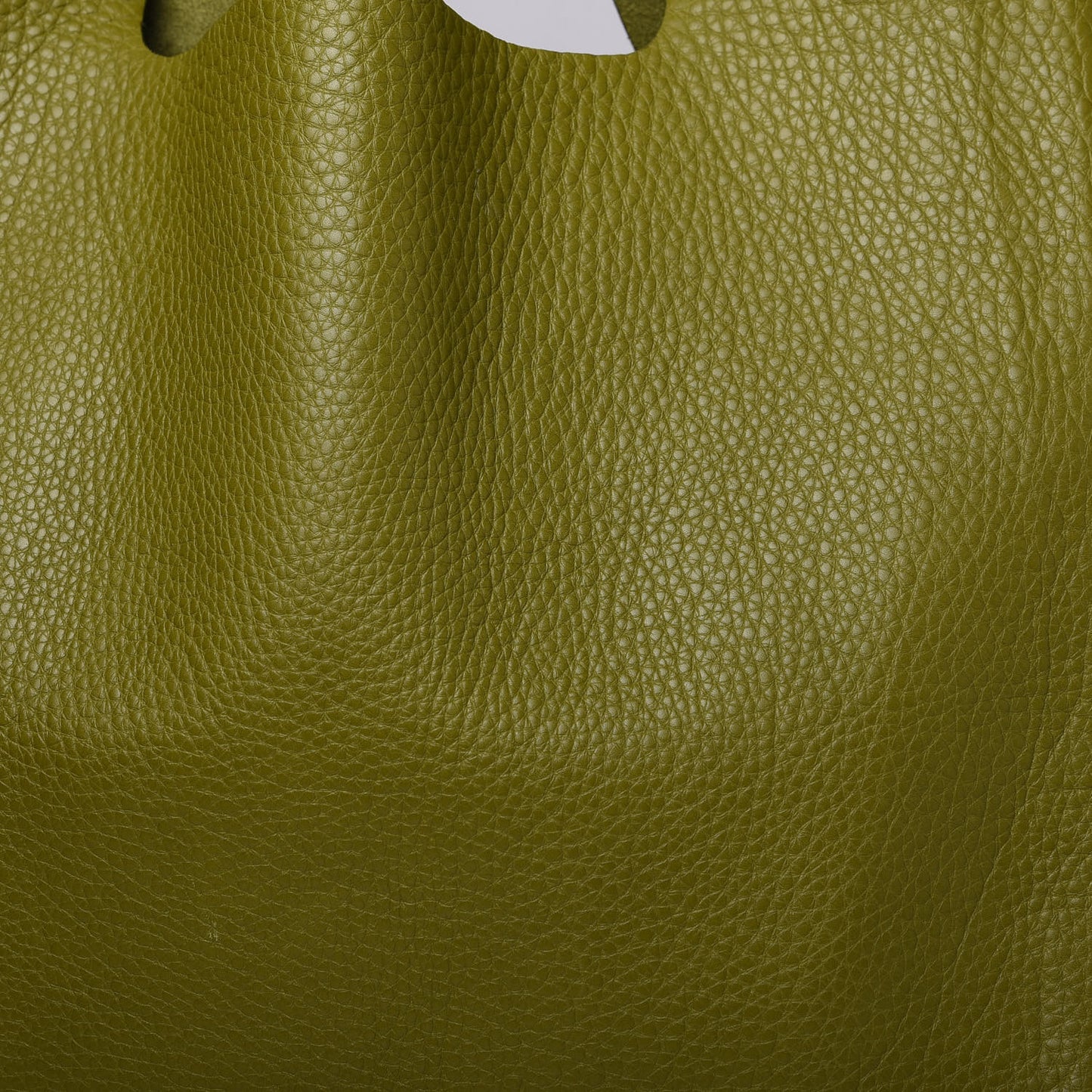 Alce Printed Calfskin Shopping Tote Military Green