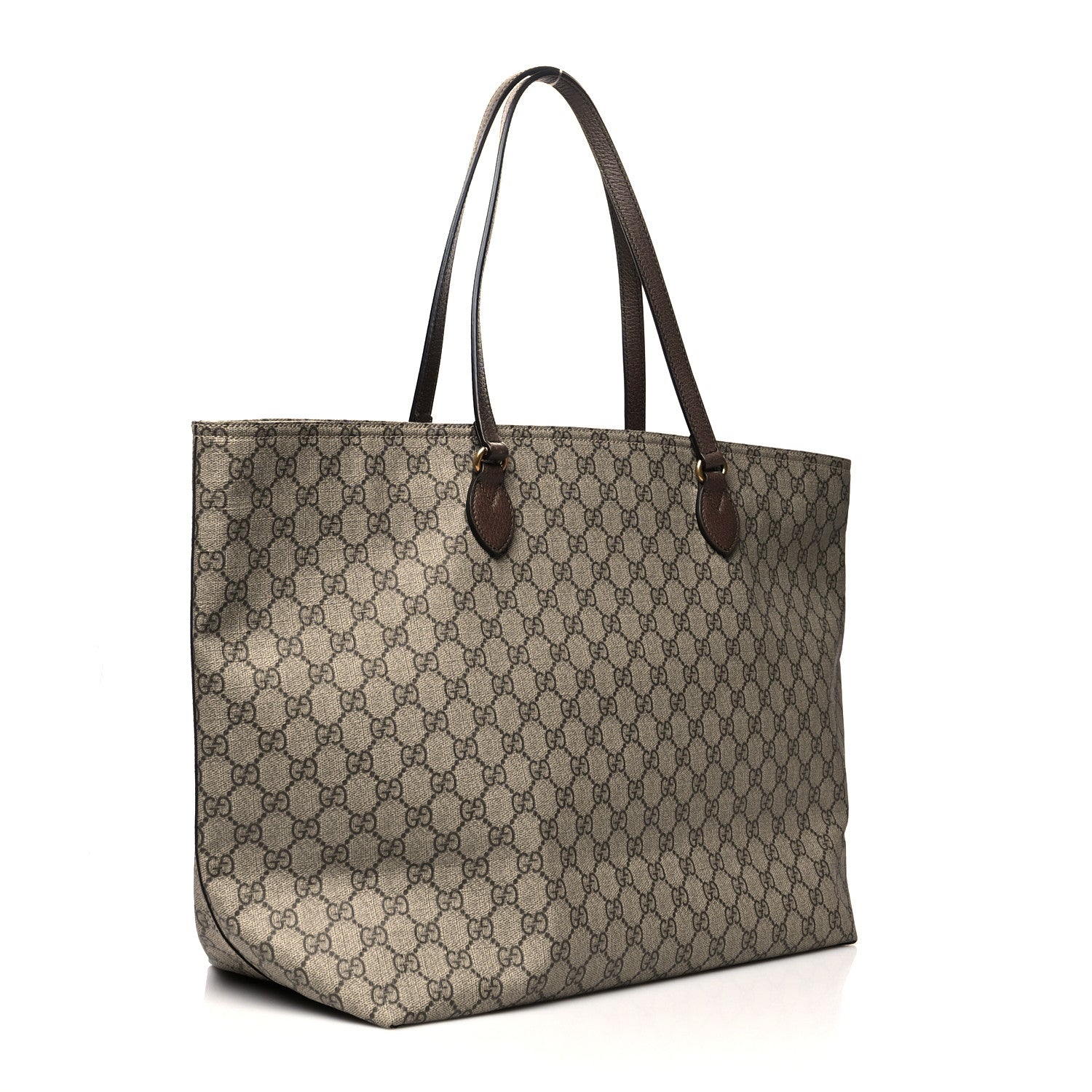 Gucci GG Supreme Monogram Medium Ophidia Shopping Tote Ebony 4 of 11