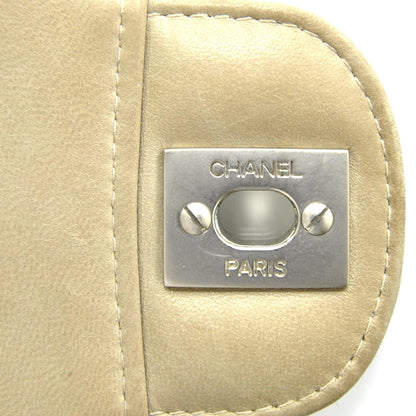Chanel Nylon Travel Medium Flap Beige 8 of 9