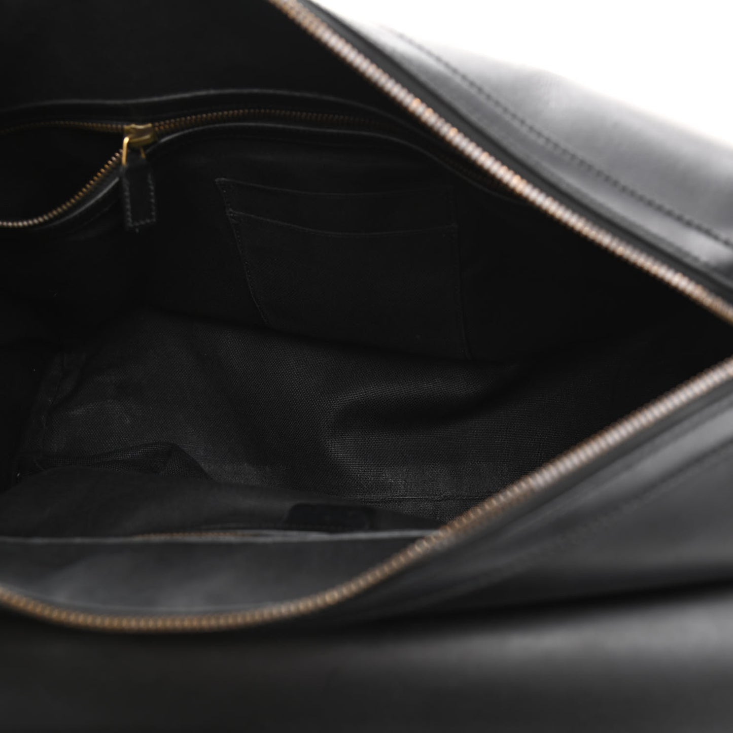 Calfskin GG Marmont Top Handle Briefcase Black
