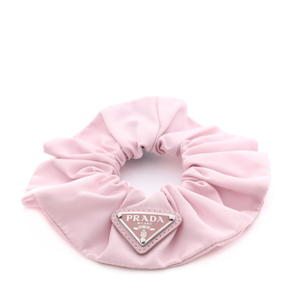 Prada Re-Nylon Metal Logo Scrunchie Alabastro 1 of 4