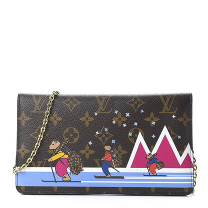 Louis Vuitton Monogram 2018 Christmas Animation Pochette Weekend 1 of 10