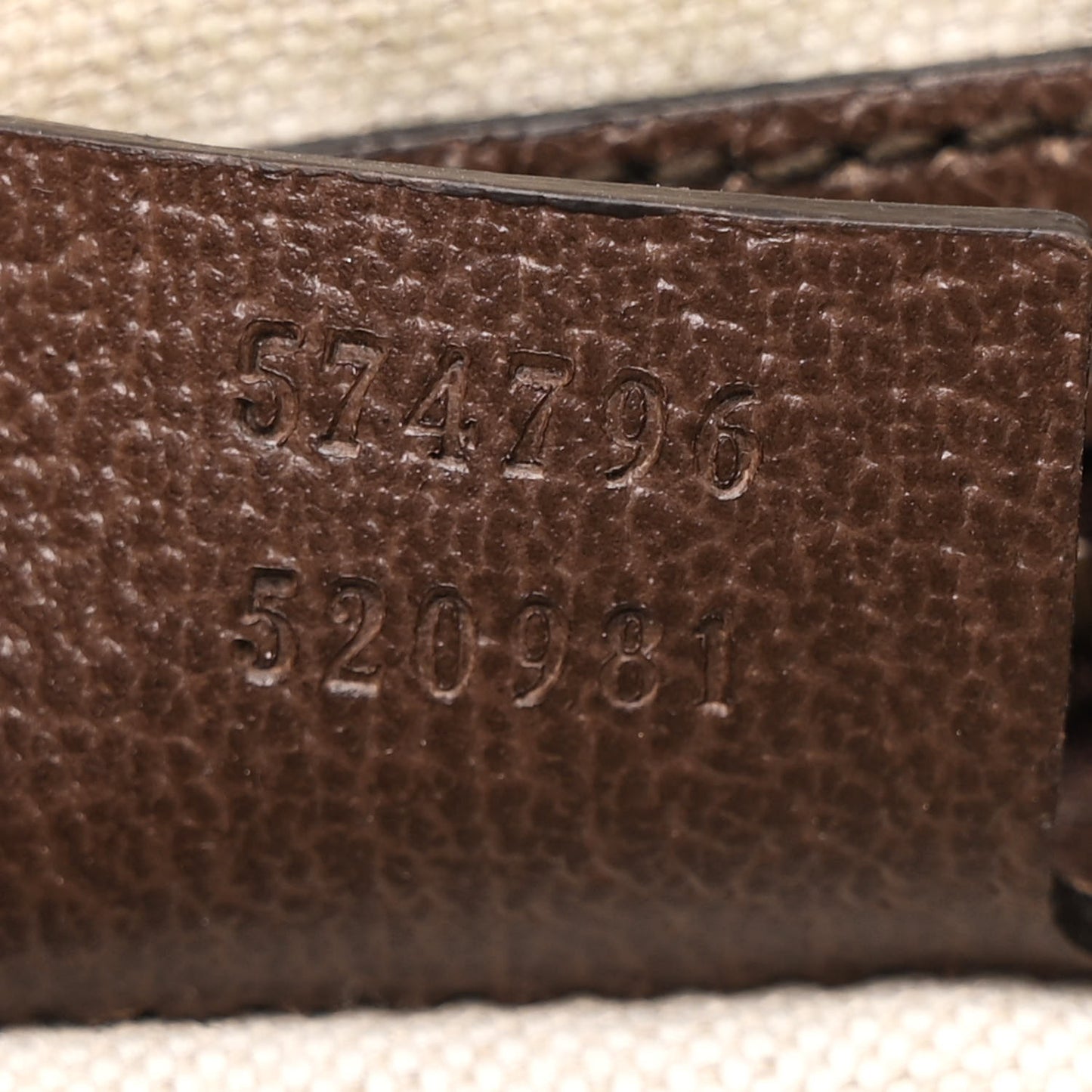 Soft GG Supreme Monogram Medium Ophidia Belt Bag Dark Brown