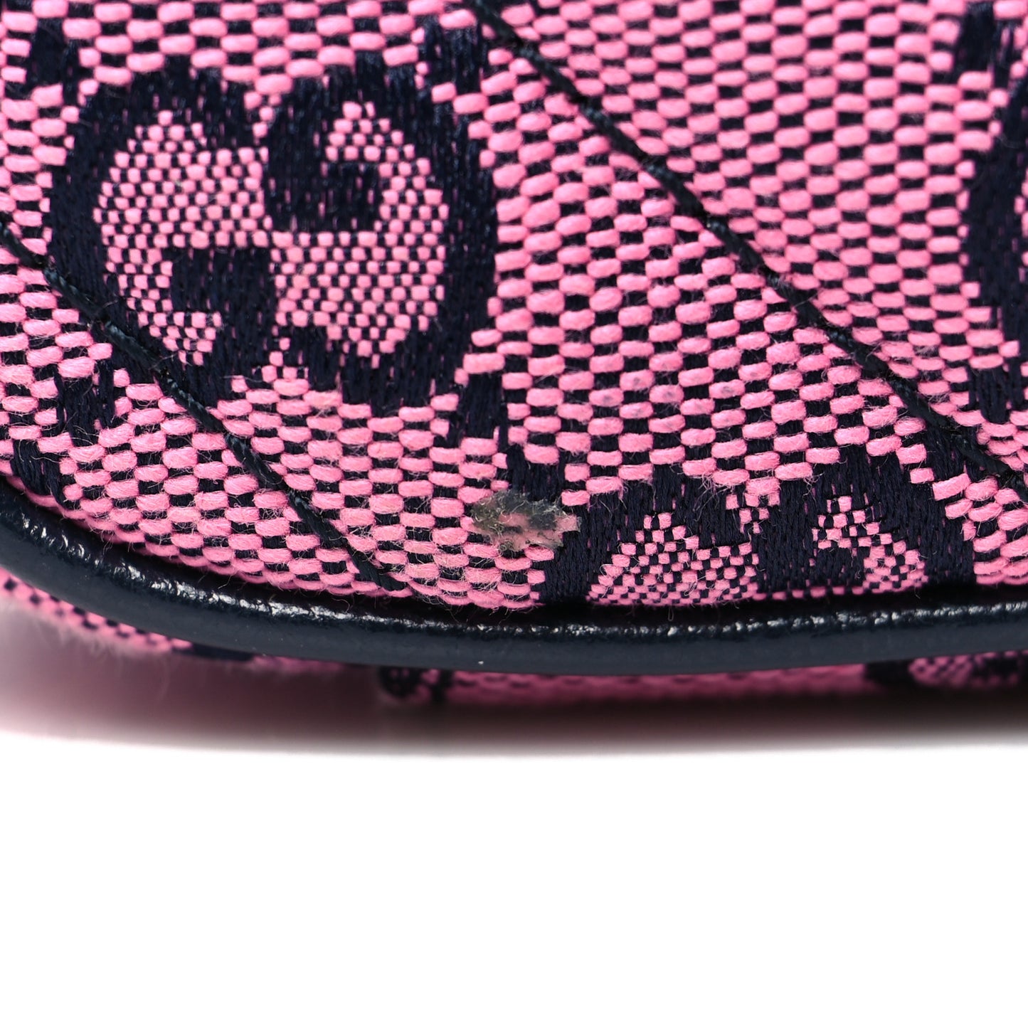 Monogram Multicolor Matelasse Diagonal Small GG Marmont Shoulder Bag Pink Blue