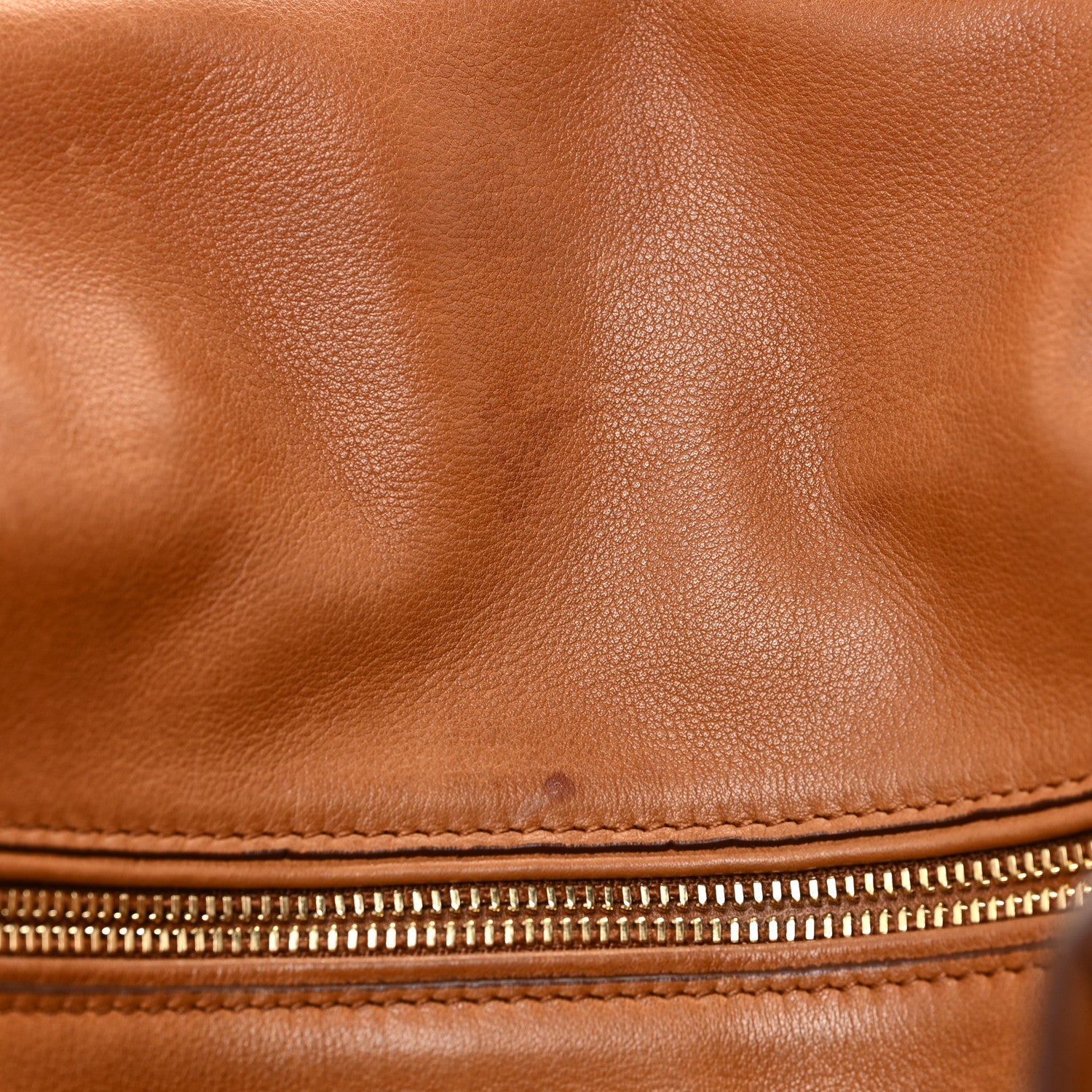 Salvatore Ferragamo Calfskin Suzanna Gancini Satchel Brown 10 of 28