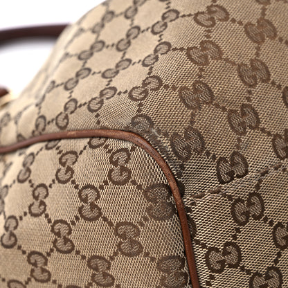 Gucci Monogram Large Sukey Tote Brown 8 of 18