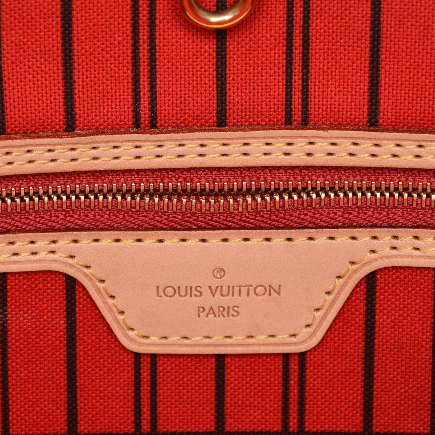 Louis Vuitton Monogram Neo Neverfull MM Cherry 7 of 8