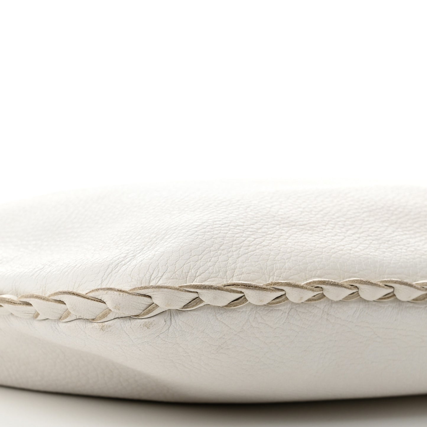 Cervo Braided Medium Veneta Hobo White