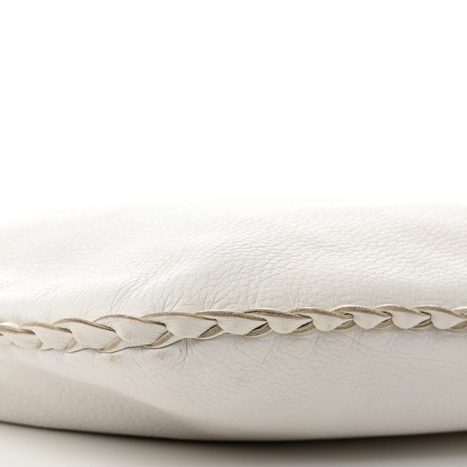 Bottega Veneta Cervo Braided Medium Veneta Hobo White 9 of 10