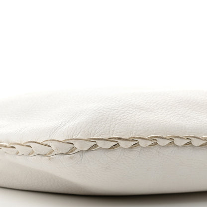 Bottega Veneta Cervo Braided Medium Veneta Hobo White 9 of 10