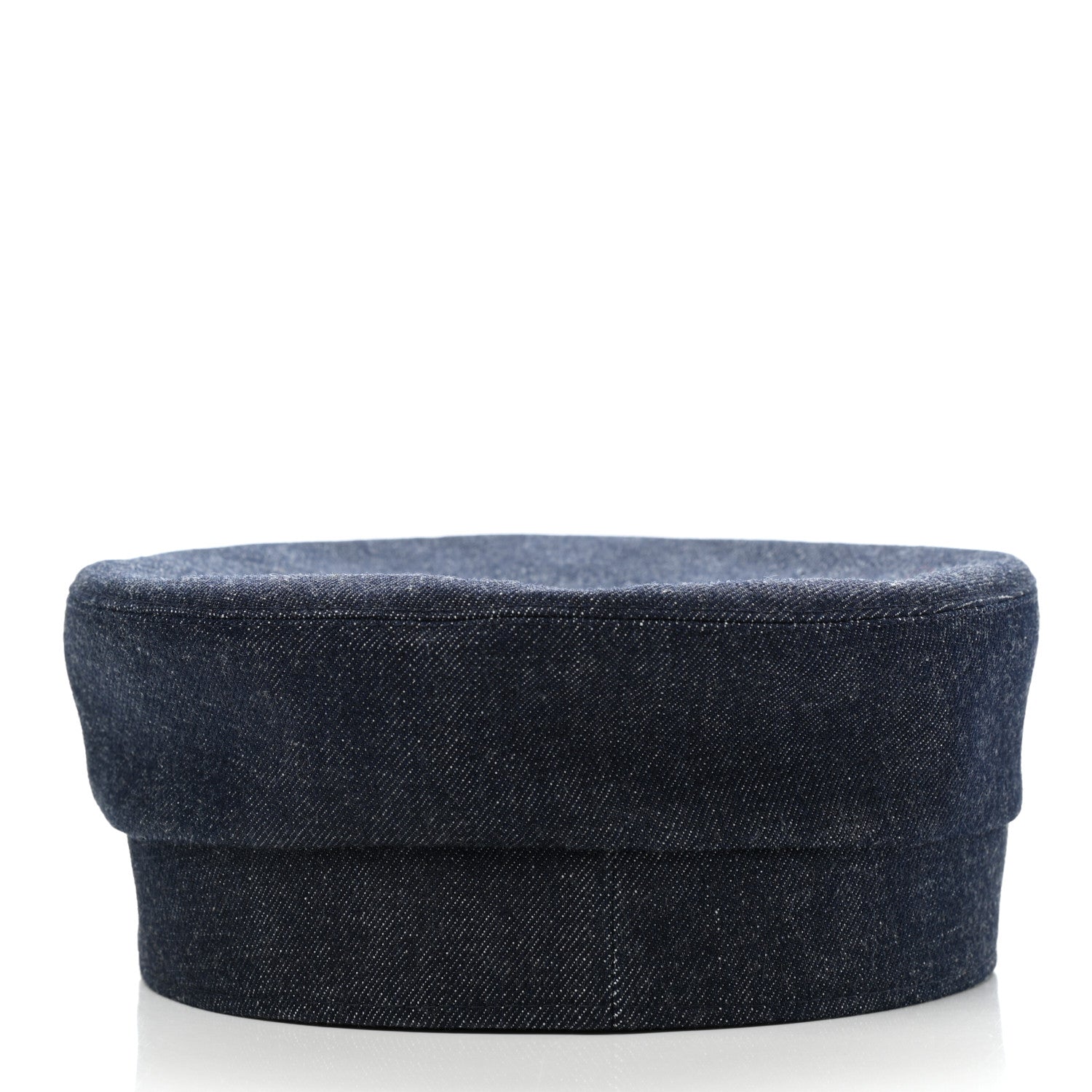 Hermes Denim Cabourg Cap 58 Indigo 6 of 9