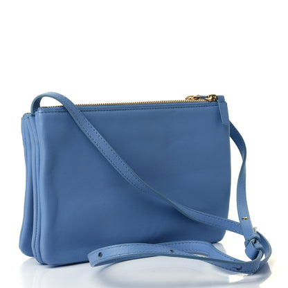 Celine Lambskin Small Trio Crossbody Bag Lavender 2 of 4