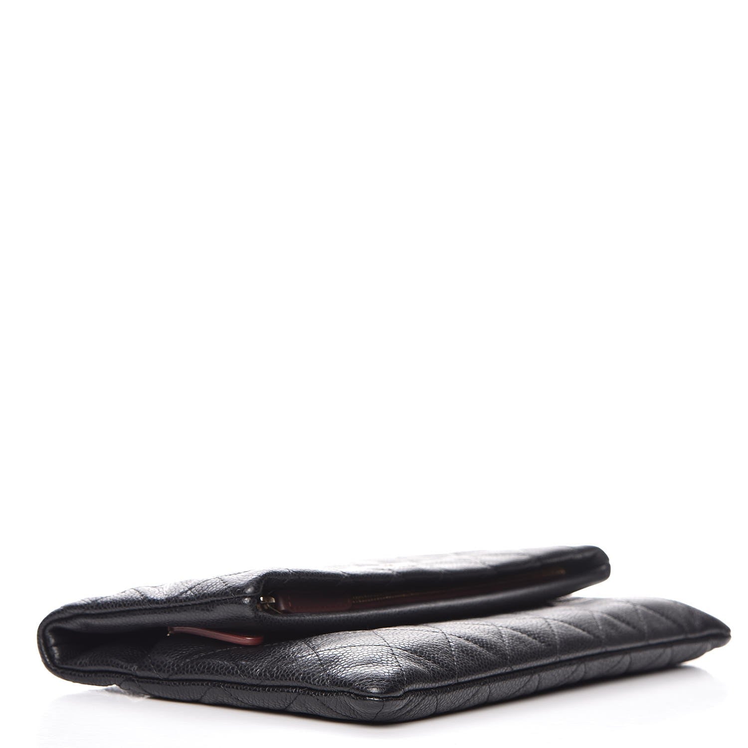 Chanel Caviar Quilted CC Beauty Clutch Black 4 of 9