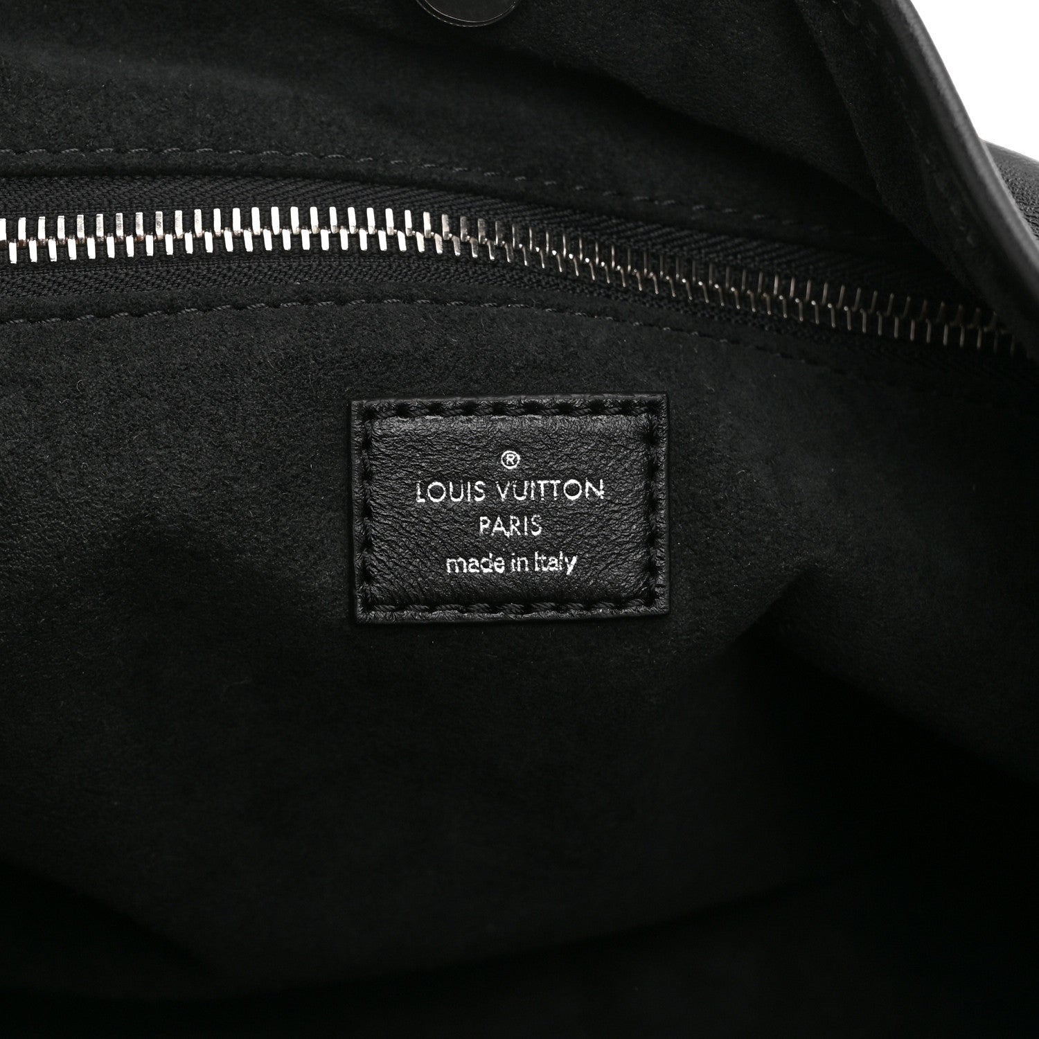 Louis Vuitton Lambskin CarryAll Vibe MM Black 7 of 10