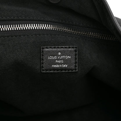 Louis Vuitton Lambskin CarryAll Vibe MM Black 7 of 10