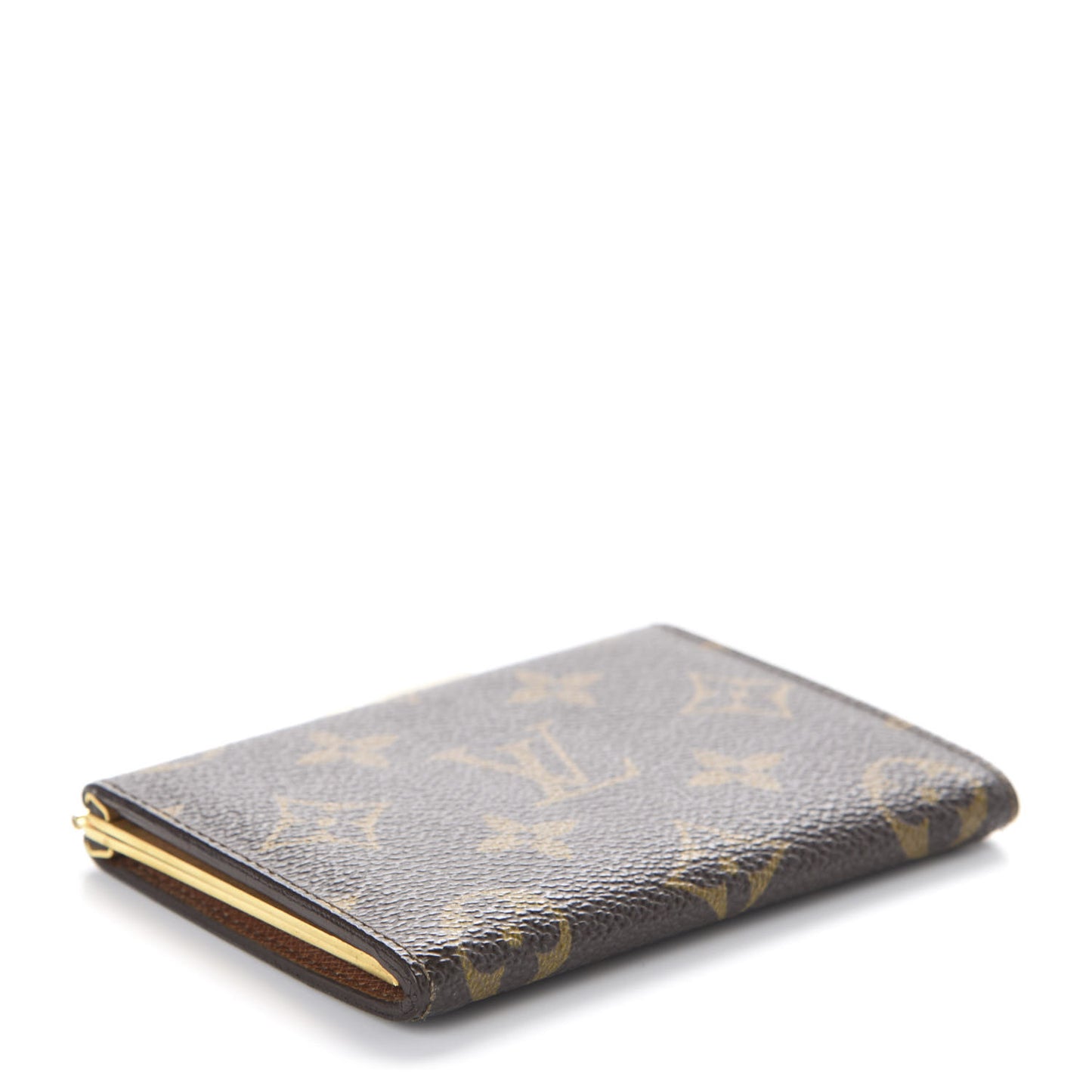Monogram French Kiss Lock Coin Purse