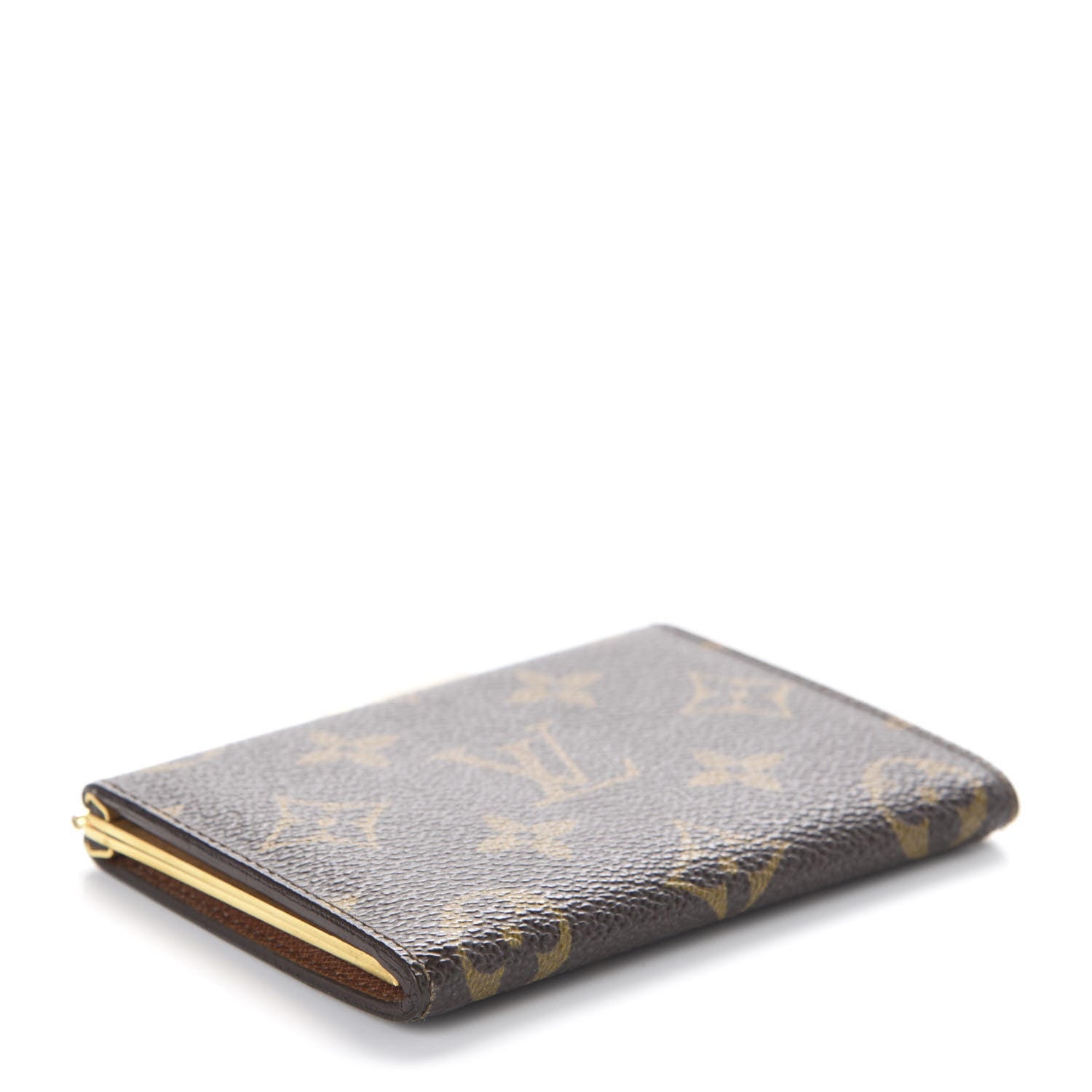 Louis Vuitton Monogram French Kiss Lock Coin Purse 3 of 7