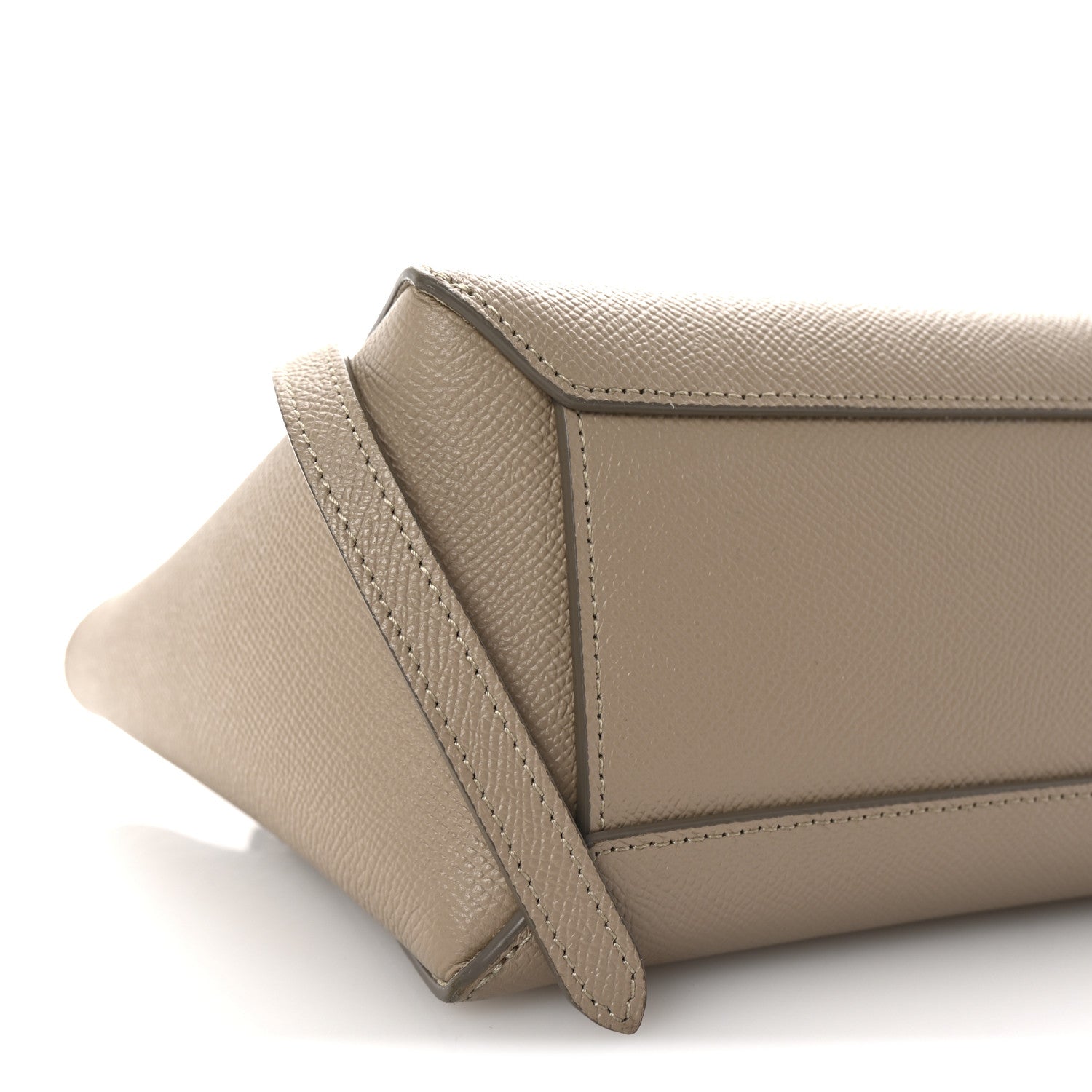 Celine Grained Calfskin Nano Belt Bag Light Taupe 9 of 10
