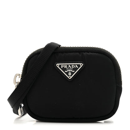 Prada Trick Tessuto Nylon Cargo Pouch Black 1 of 9