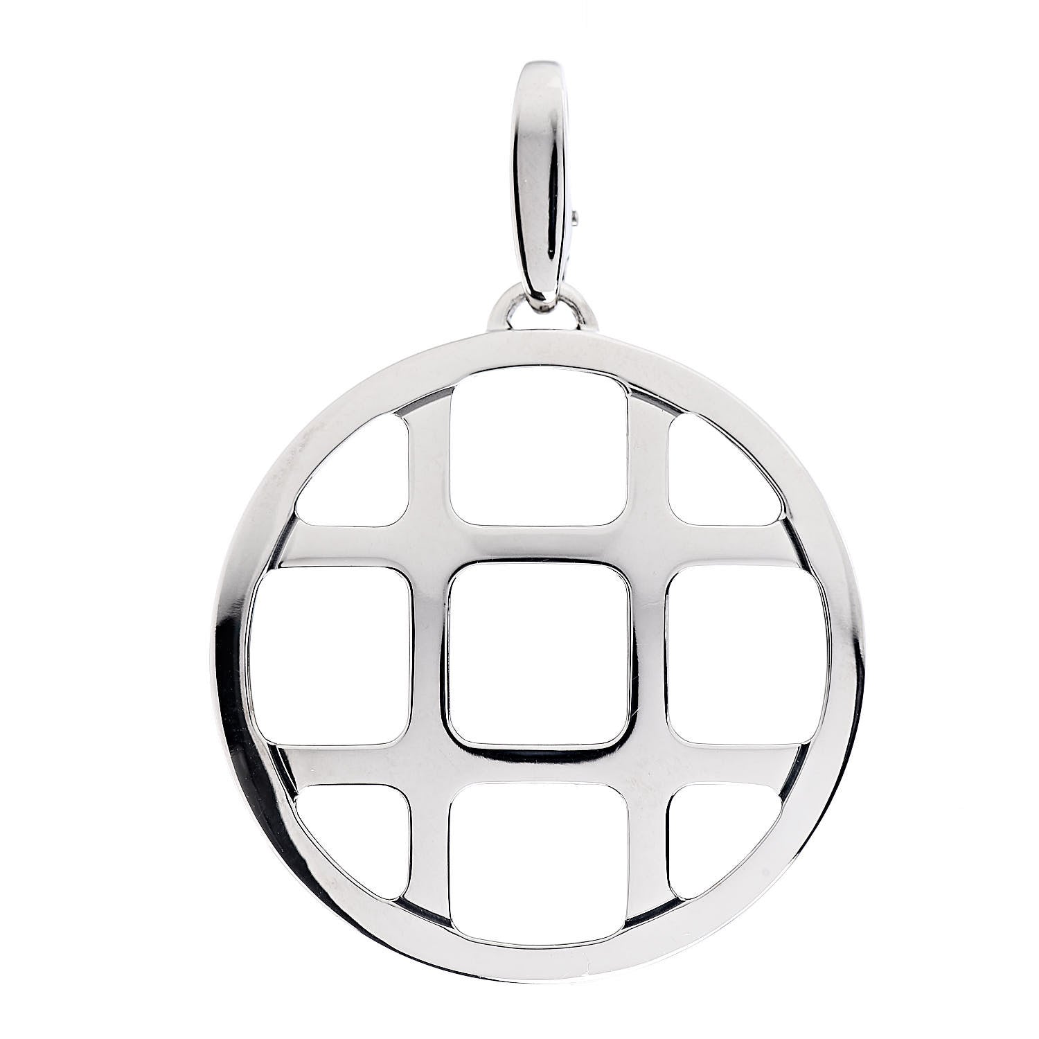 Cartier 18K White Gold Pasha de Charm Pendant 1 of 3