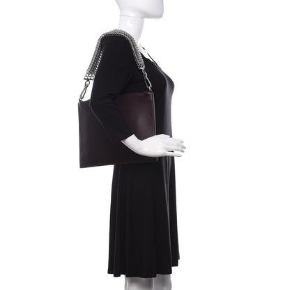 Alexander Wang Smooth Calfskin Genesis Box Chain Bag Oxblood 2 of 10