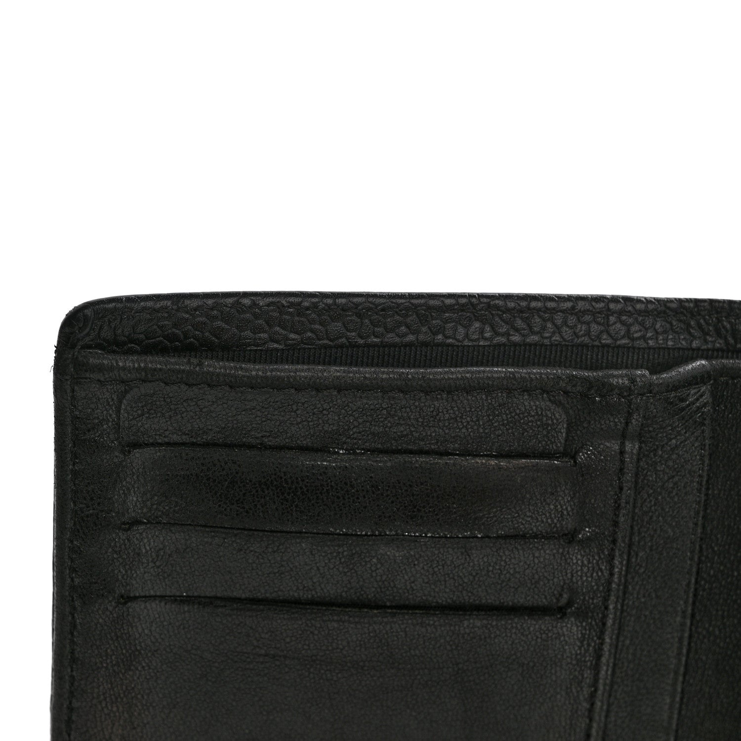 Chanel Caviar Timeless CC Compact French Wallet Black 12 of 15