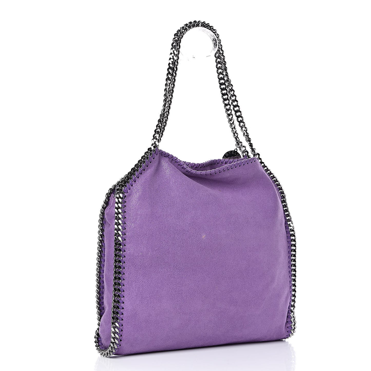 Shaggy Deer Small Falabella Tote Purple