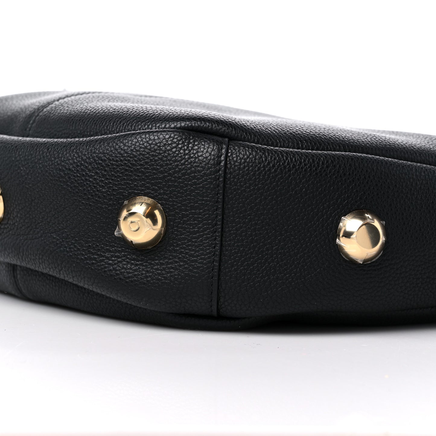 Calfskin Glam Hobo Black