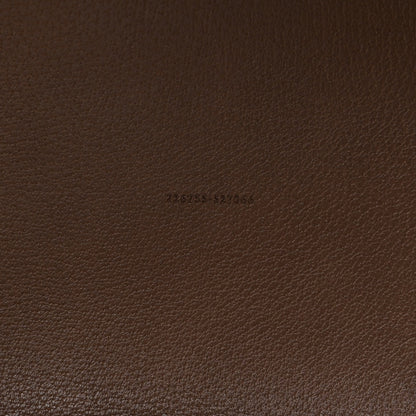 Gucci GG Supreme Monogram Textured Dollar Calfskin Web Large Ophidia Tote Beige Ebony New Acero 7 of 10