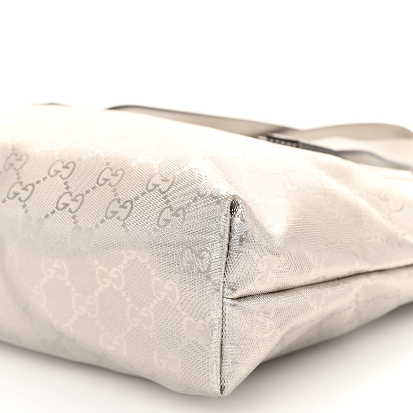 Imprime Monogram Small Joy Tote Silver