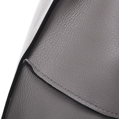 Gucci Cellarius Calfskin Large Bamboo Daily Top Handle Bag Storm Grey 9 of 9
