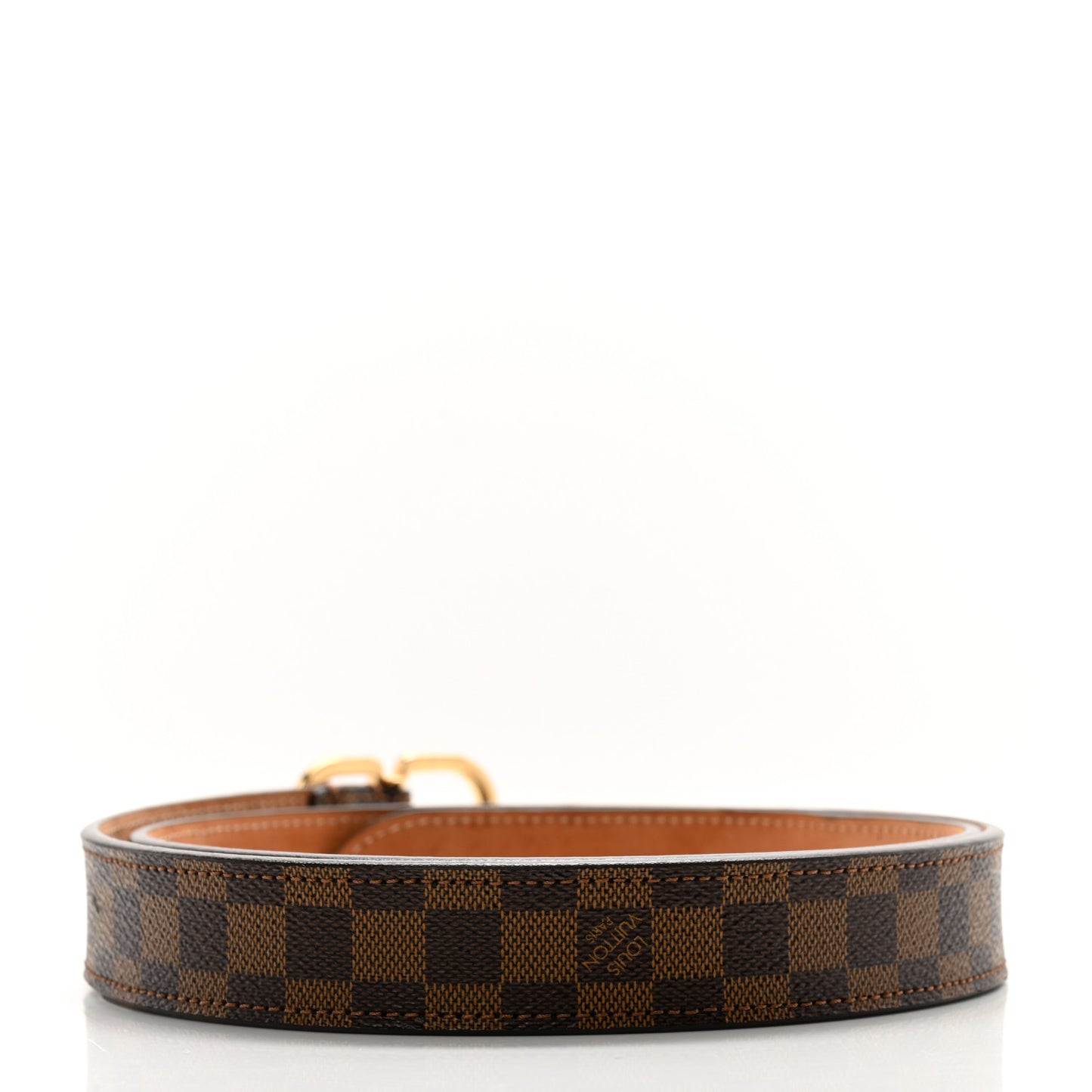 Damier Ebene Mini 25mm Belt 80 32