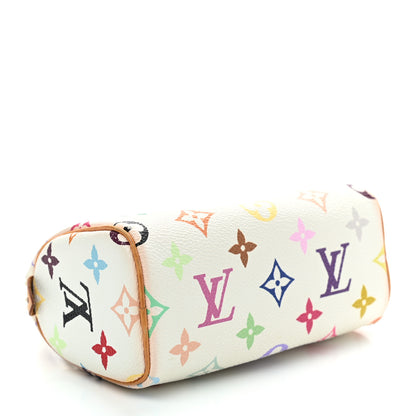 Louis Vuitton Monogram Multicolor Mini Sac HL Speedy White 4 of 11