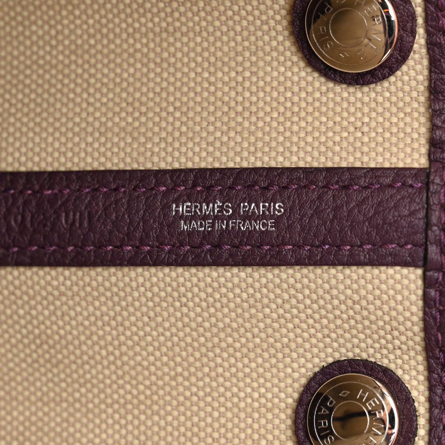 Hermes Toile Militaire Negonda Garden Party 30 TPM Beton Cassis 6 of 10