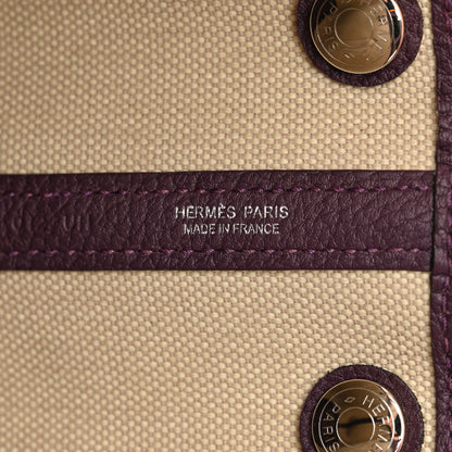 Hermes Toile Militaire Negonda Garden Party 30 TPM Beton Cassis 6 of 10