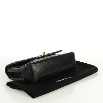 Chanel Lambskin Quilted Small Double Flap Black 4 of 9