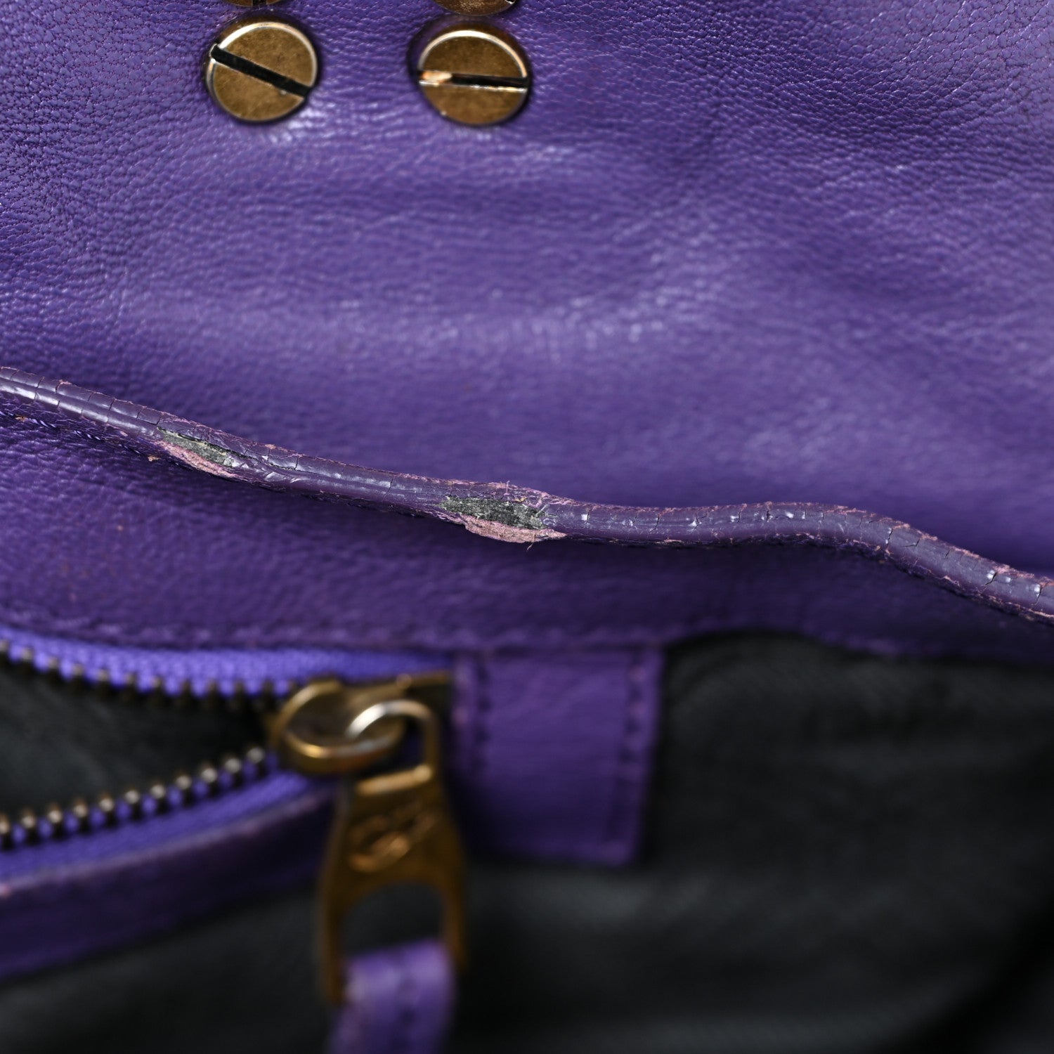 Proenza Schouler Lambskin Medium PS1 Satchel Purple Rain 13 of 30