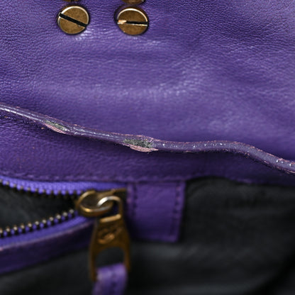 Proenza Schouler Lambskin Medium PS1 Satchel Purple Rain 13 of 30