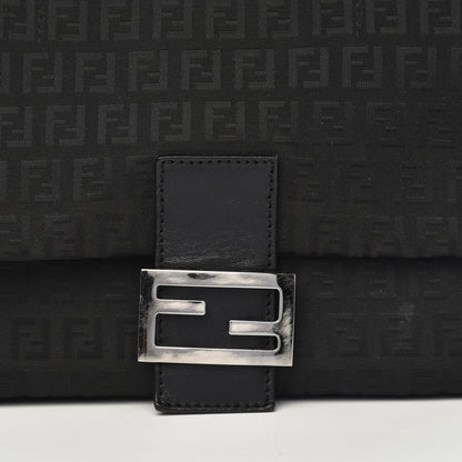 Fendi Zucchino Mama Baguette Black 12 of 12