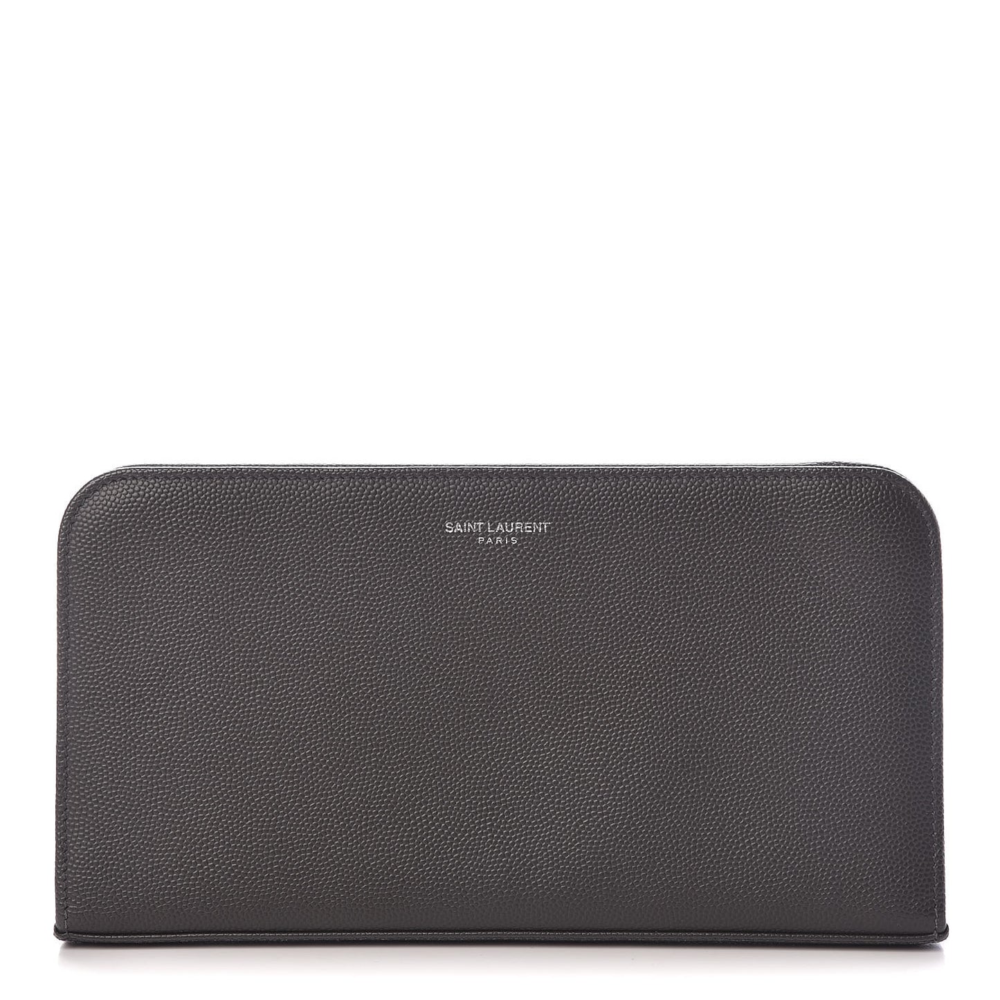Grain De Poudre Classic Zip Around Travel Wallet Coal