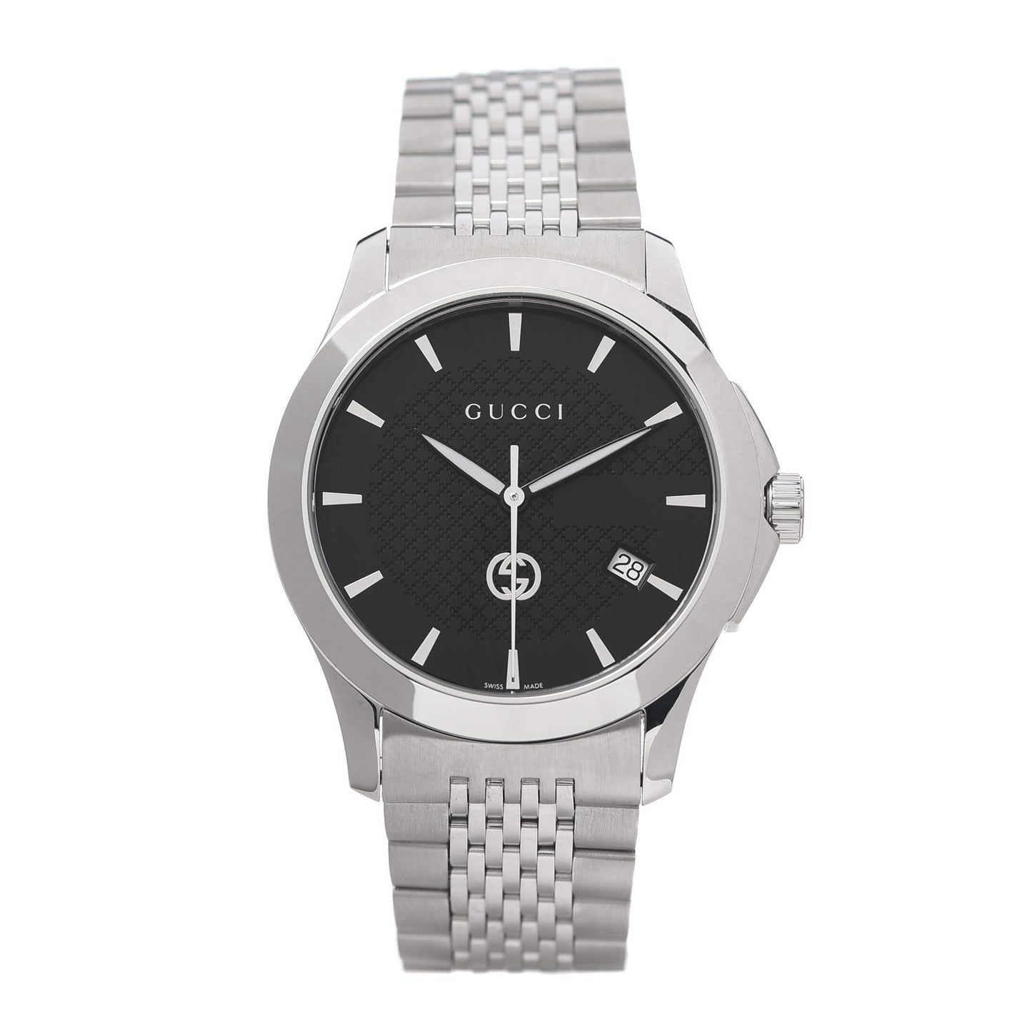 Stainless Steel 38mm G-Timeless Quartz Watch Black
