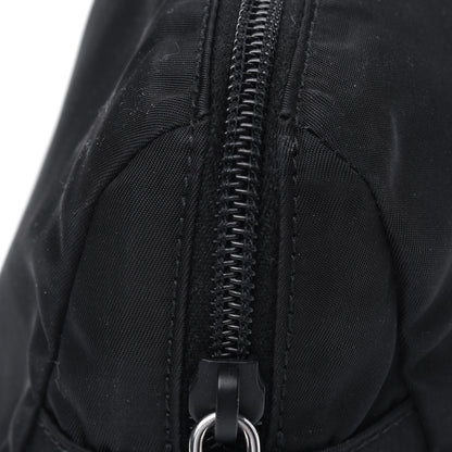 Prada Tessuto Nylon Saffiano Wristlet Black 11 of 13