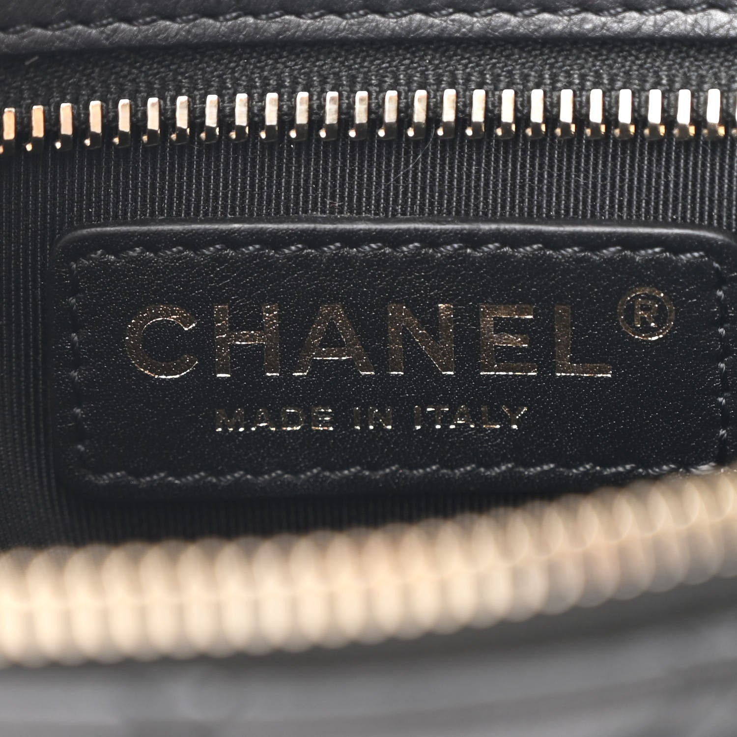 Chanel Calfskin Flap Chain Waist Bag Black 7 of 11