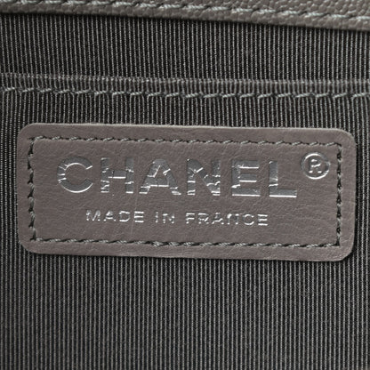 Chanel Caviar Quilted Medium Boy Flap Grey 6 of 11