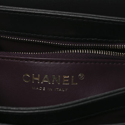 Chanel Lambskin Quilted Mini Trendy CC Dual Handle Flap Bag Black 6 of 15