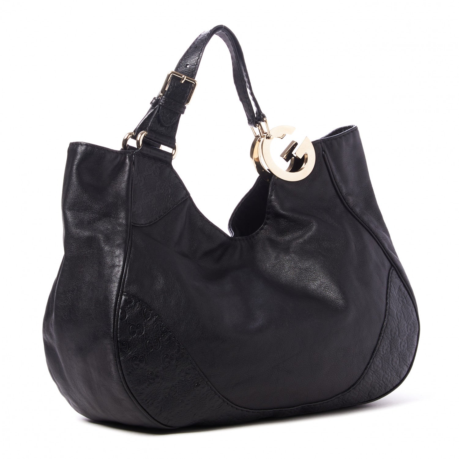 Gucci Guccissima Charlotte Tote Black 2 of 9