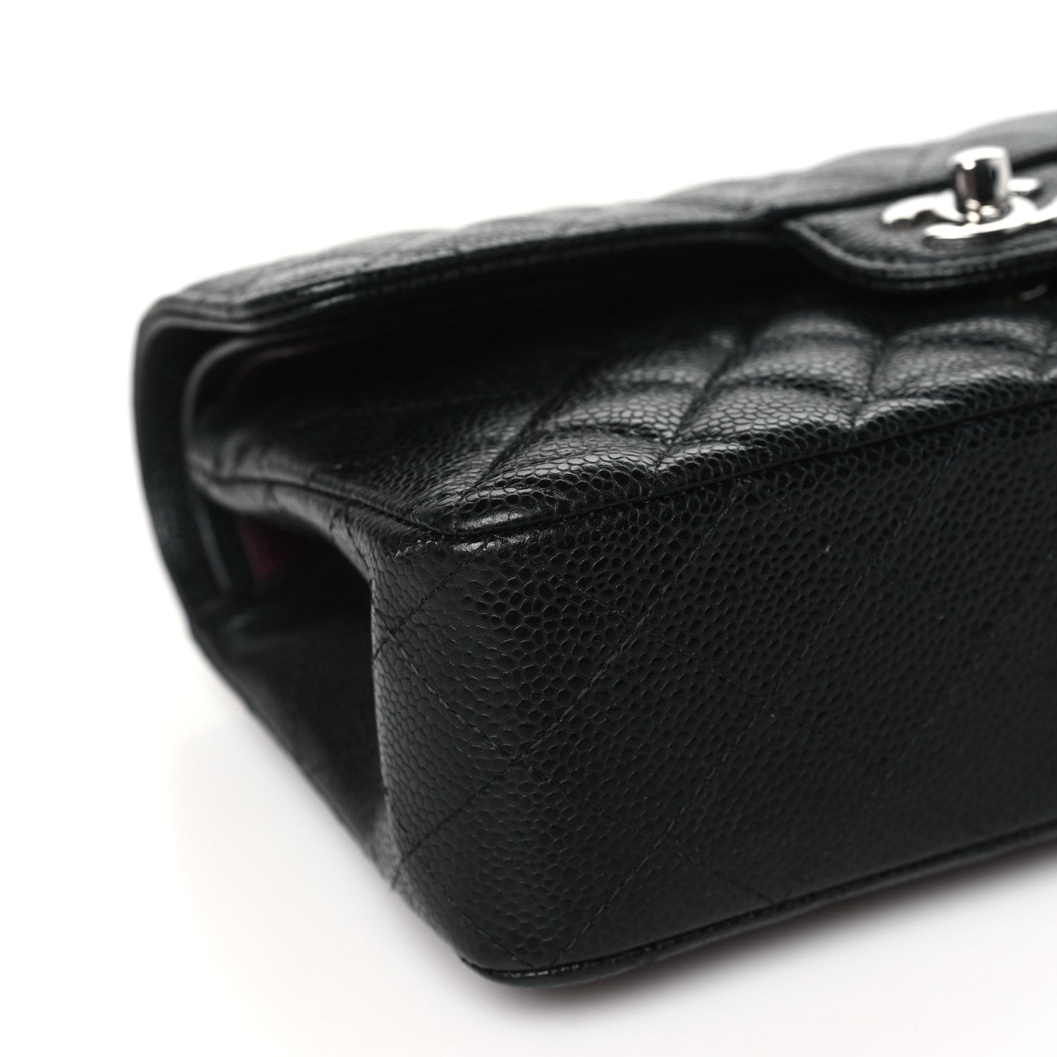 Chanel Caviar Quilted Small Double Flap Black 9 of 10