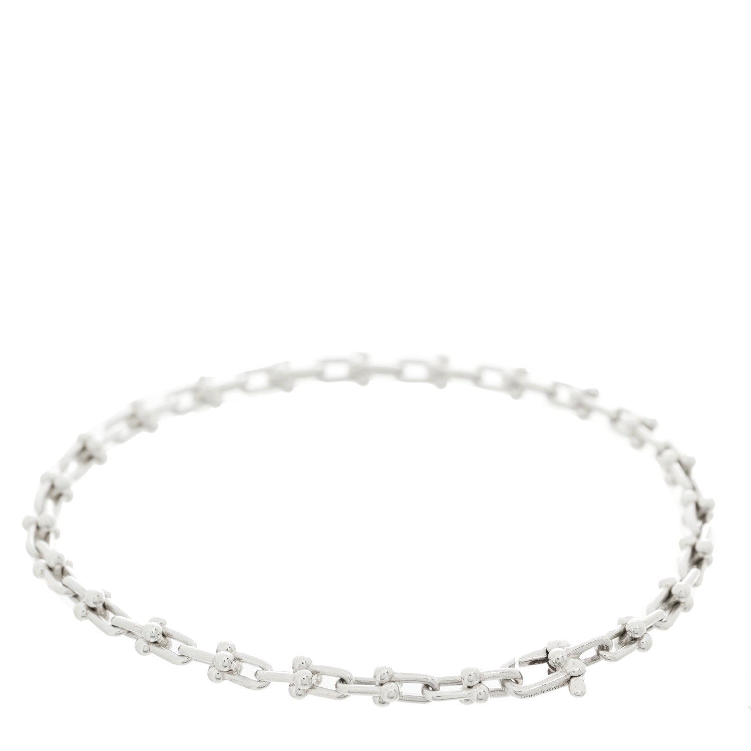 Tiffany Sterling Silver Micro HardWear Link Bracelet 2 of 5