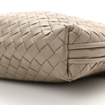 Bottega Veneta Nappa Intrecciato Nodini Crossbody Messenger Steel 10 of 13